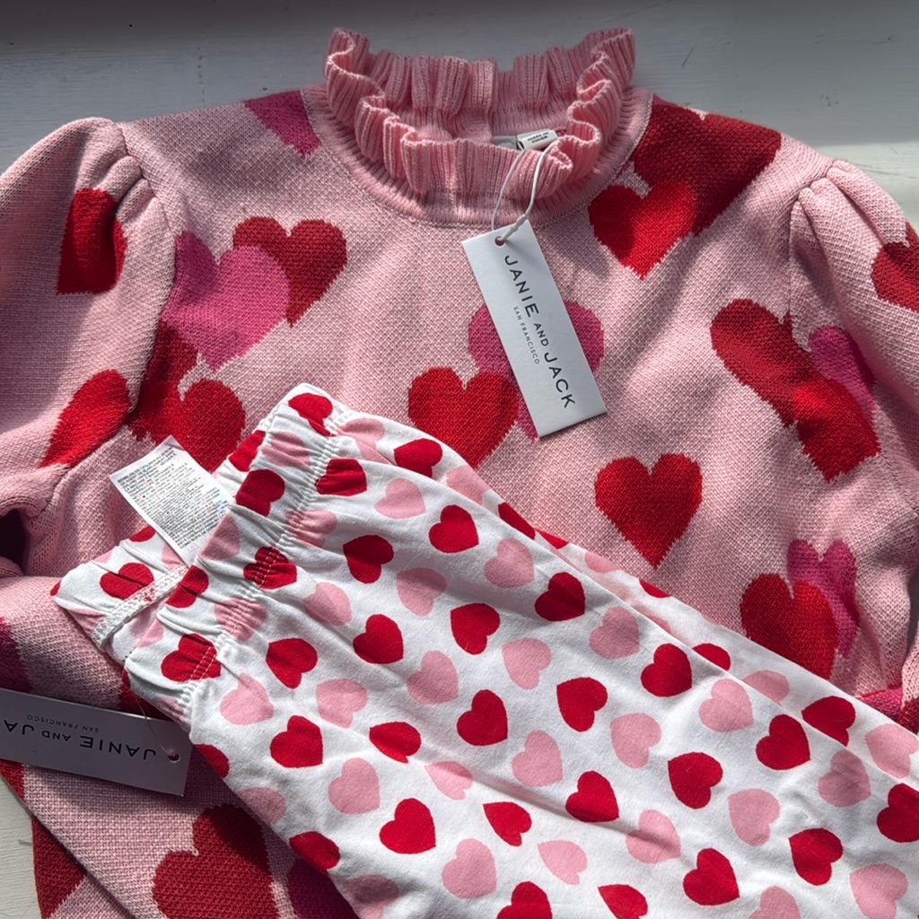Valentines Day Janie And Jack Nwot!!!! Size 12